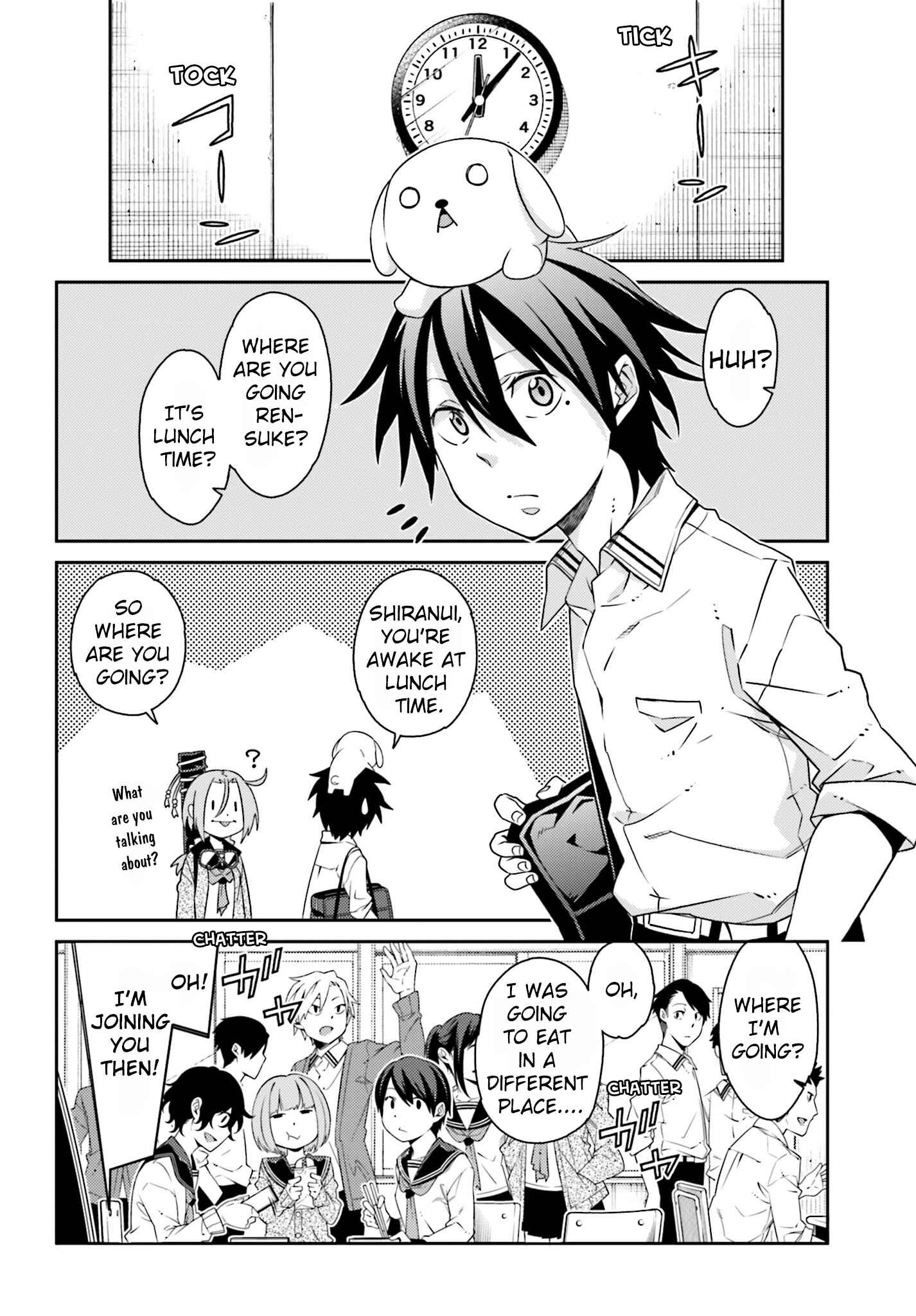 Page 6 Chapter 2 Shiranui-san wa Oni ga Mienai