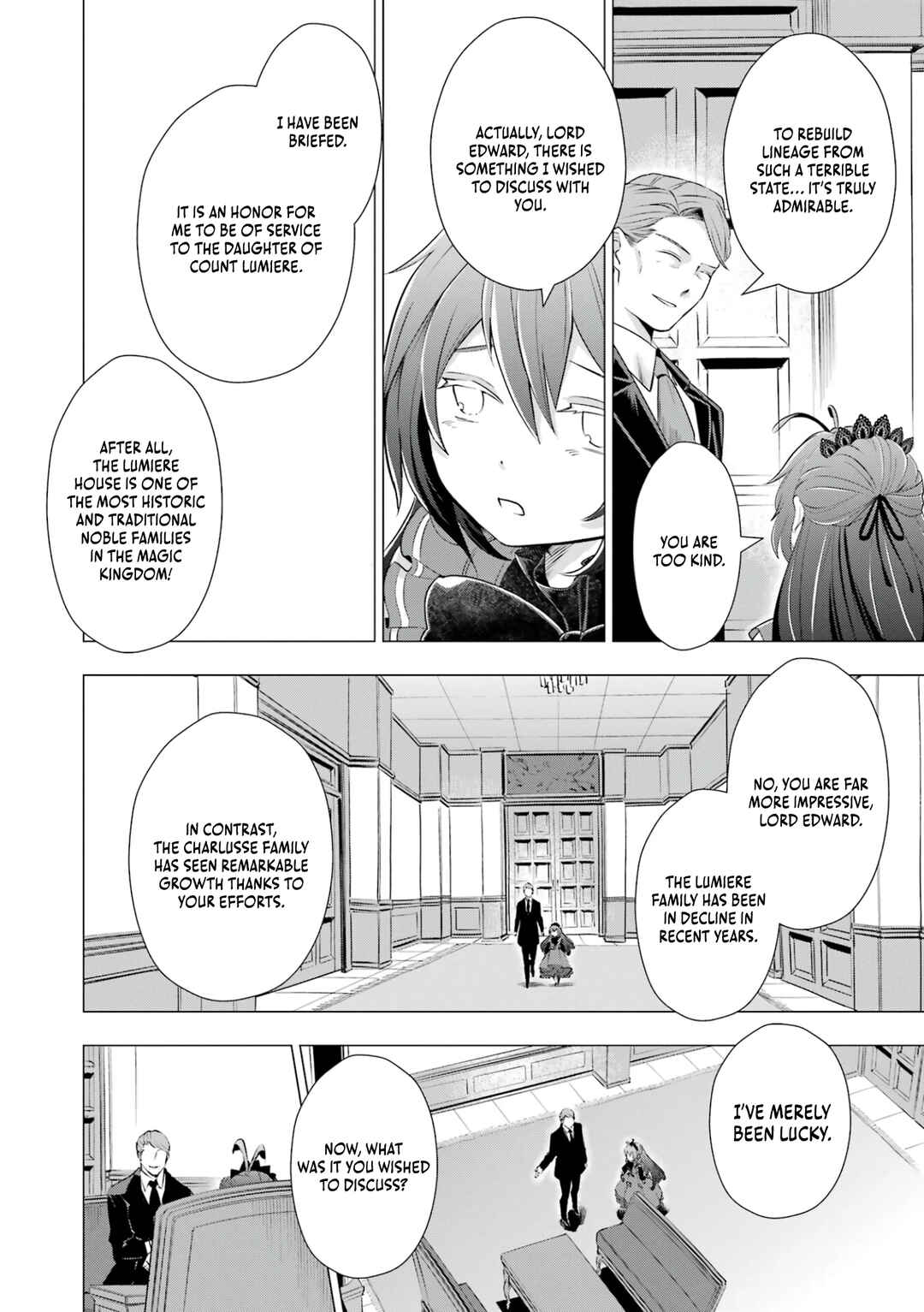 Page 39 Chapter 3 Kareinaru Akujo ni Naritai wa! ~Aisare tensei Shoujo wa, Tanoshii Nidome no Jinsei wo Okurimasu~