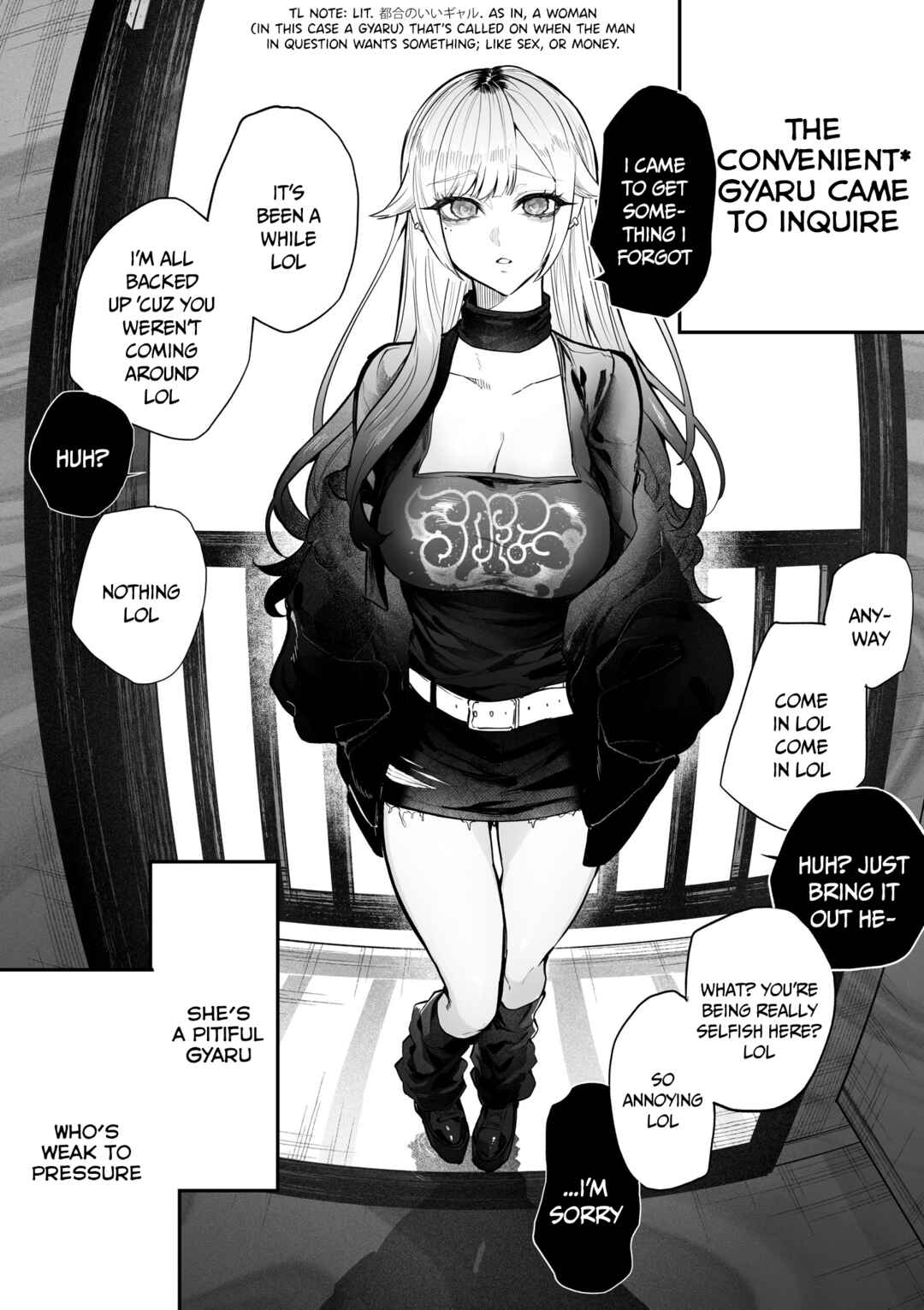 Page 1 Chapter 4.5 Namaiki na Gyaru Ane o Ore no Houhou de Wakaraseru Koto ni Shita Hi (Fanbox 18+ Content)