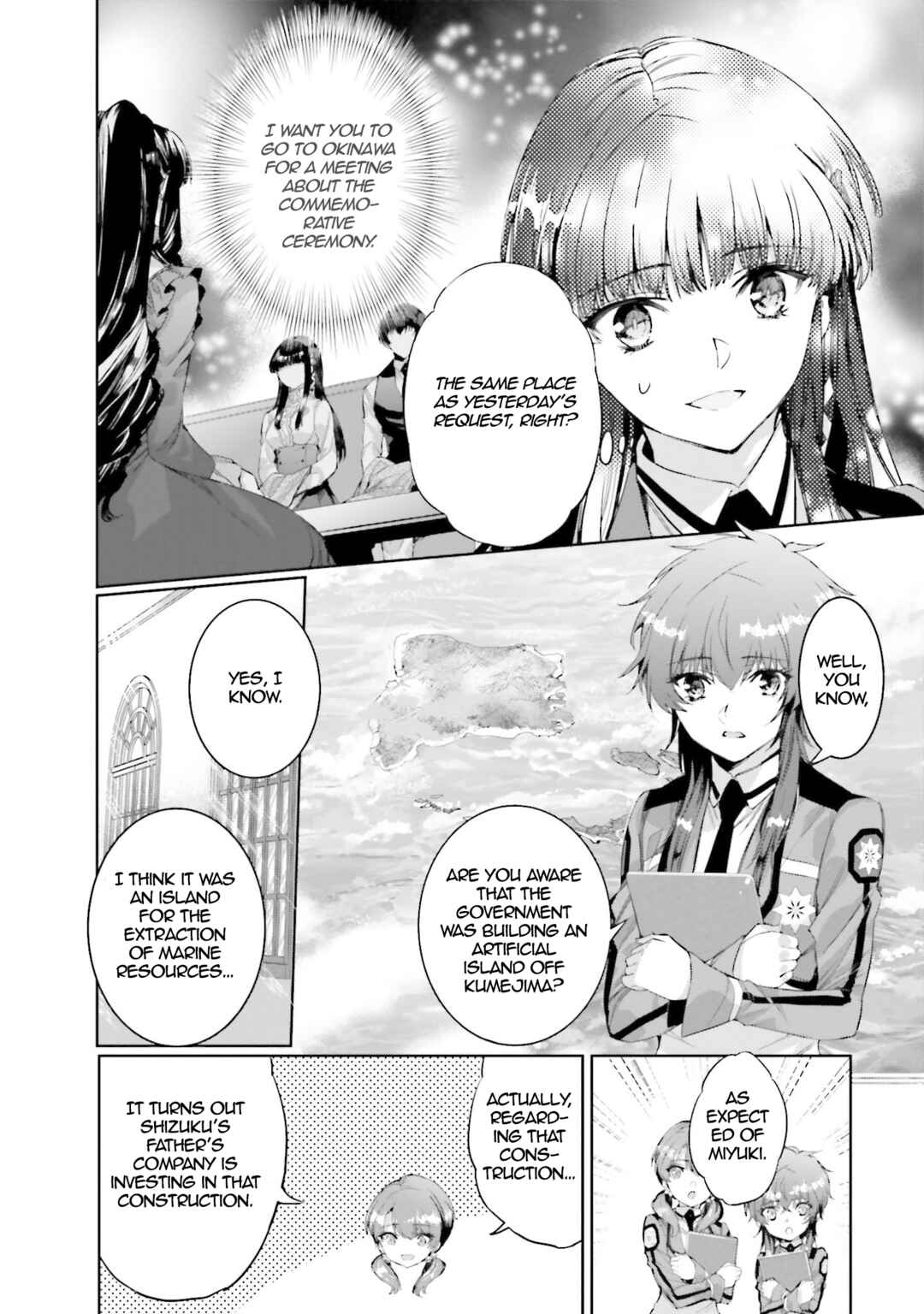 Page 4 Chapter 2 Mahouka Koukou no Rettousei - Nankai Soujou-hen