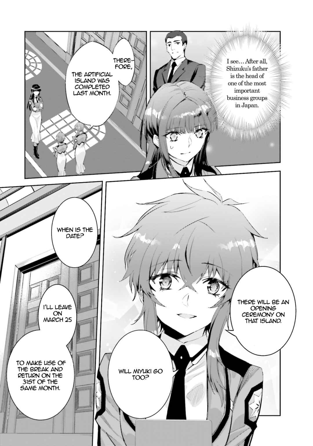 Page 5 Chapter 2 Mahouka Koukou no Rettousei - Nankai Soujou-hen