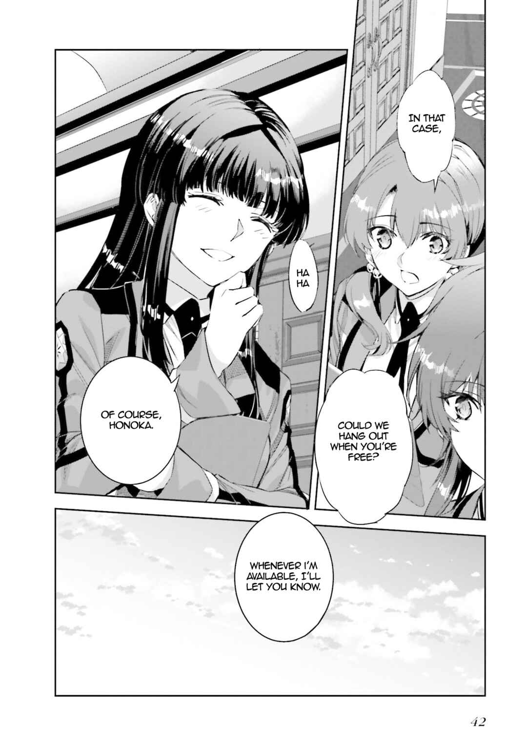 Page 8 Chapter 2 Mahouka Koukou no Rettousei - Nankai Soujou-hen