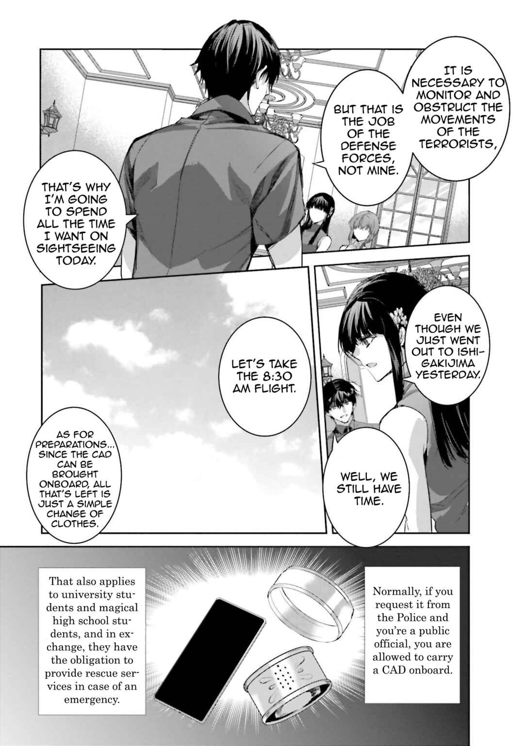 Page 21 Chapter 9 Mahouka Koukou no Rettousei - Nankai Soujou-hen