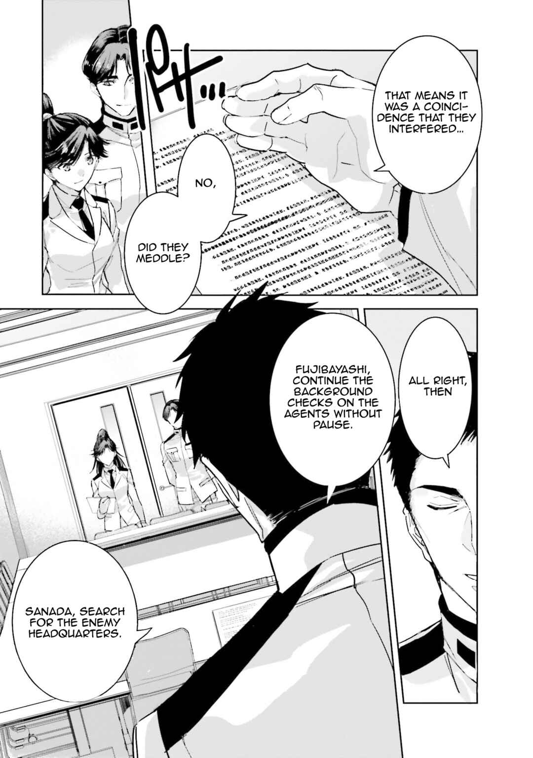Page 12 Chapter 7 Mahouka Koukou no Rettousei - Nankai Soujou-hen
