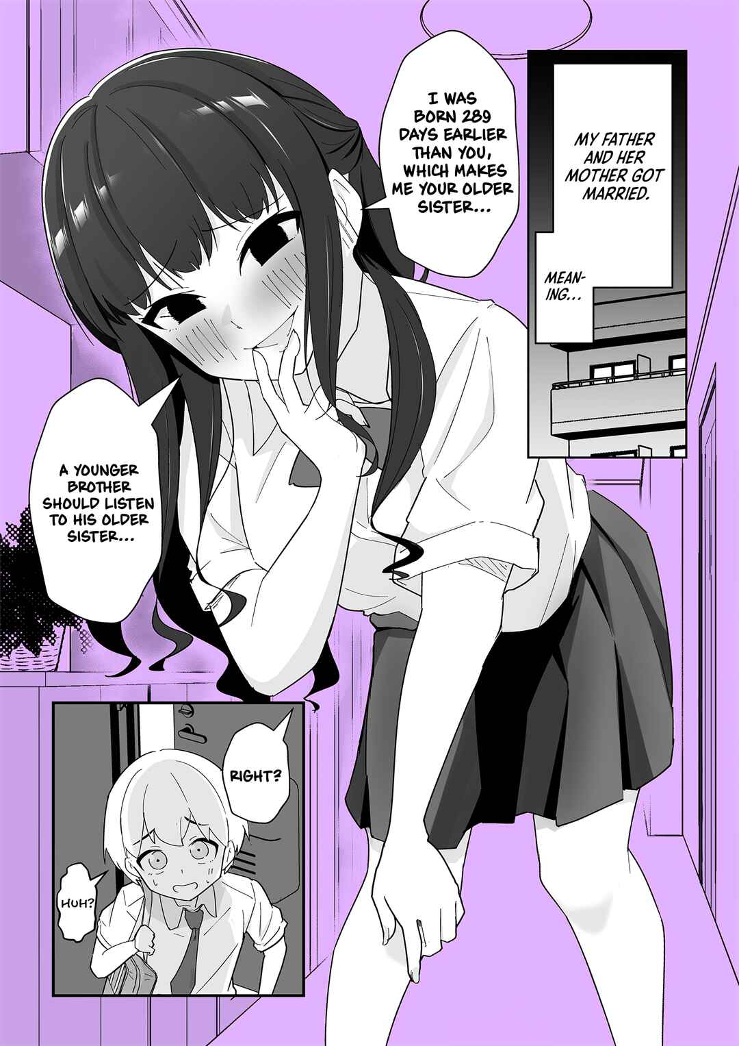 Page 2 Chapter 1 Sotozura wa Saikou na no ni, Ie de wa Honsei Mukidashi no Gimai