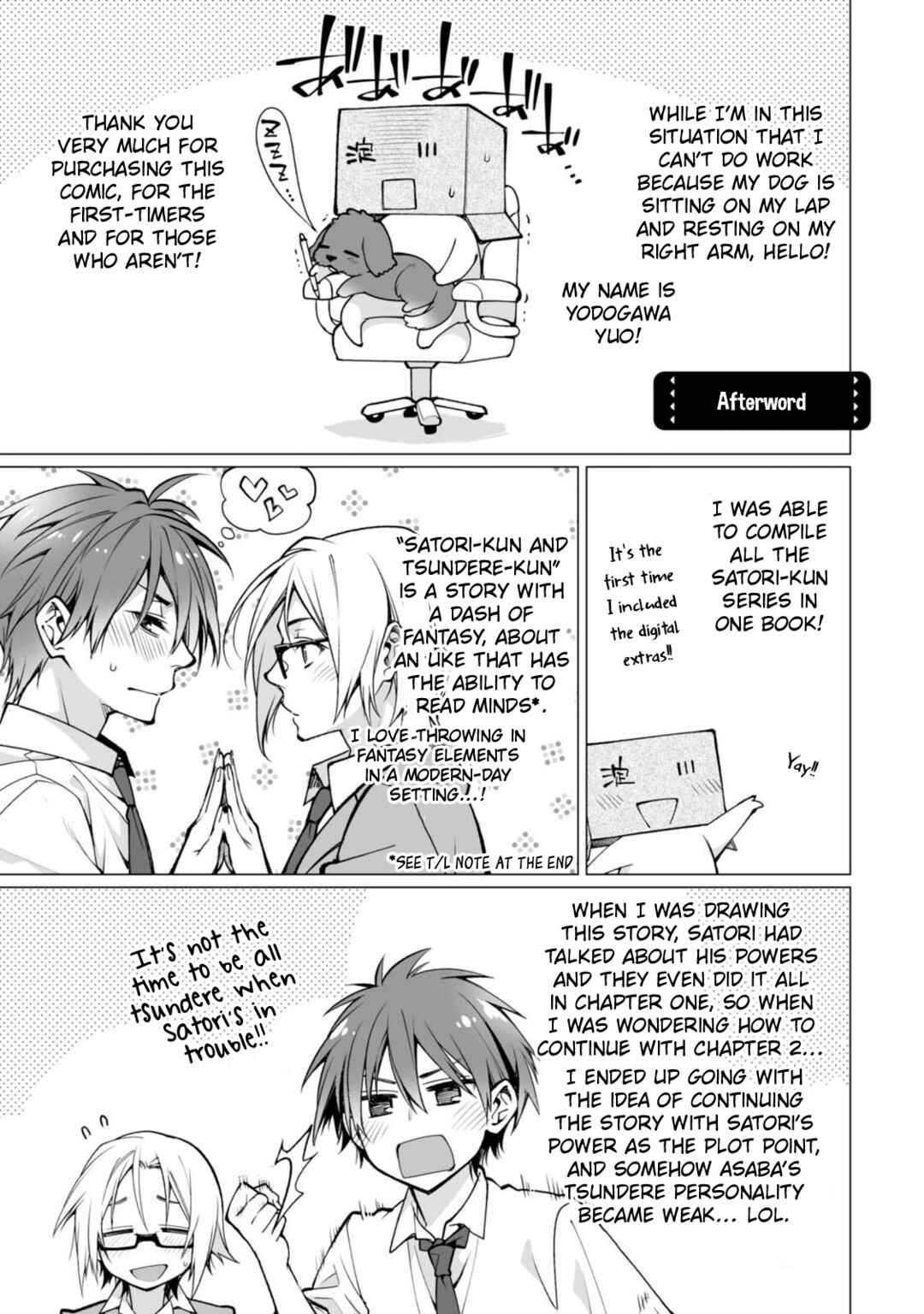 Page 11 Chapter 5.5 Satori-kun to Tsundere-kun