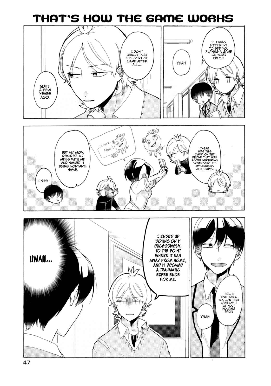 Page 12 Chapter 40 Akkun to Kanojo