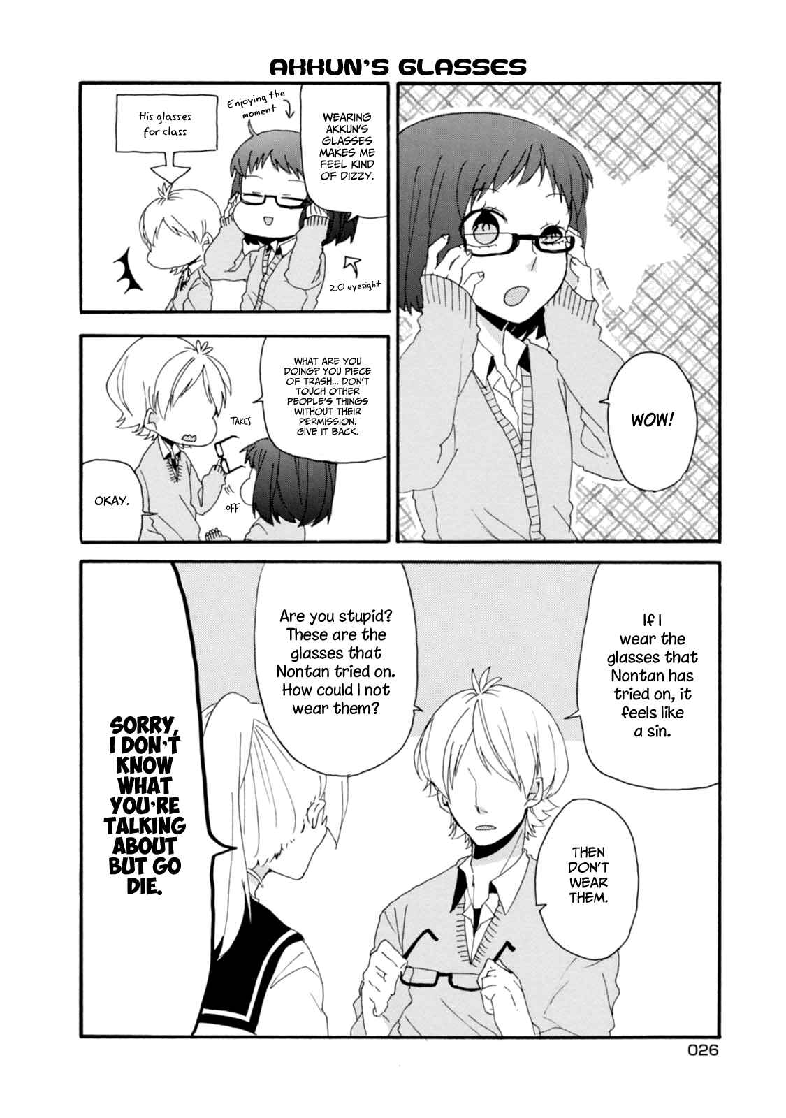 Page 12 Chapter 2 Akkun to Kanojo