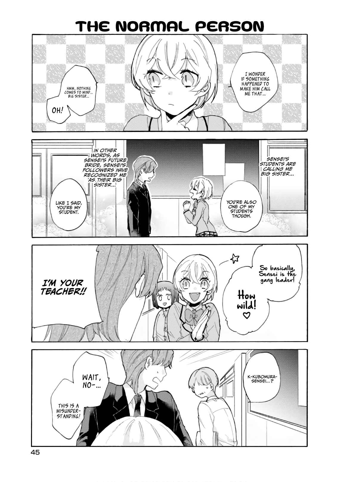 Page 10 Chapter 54 Akkun to Kanojo
