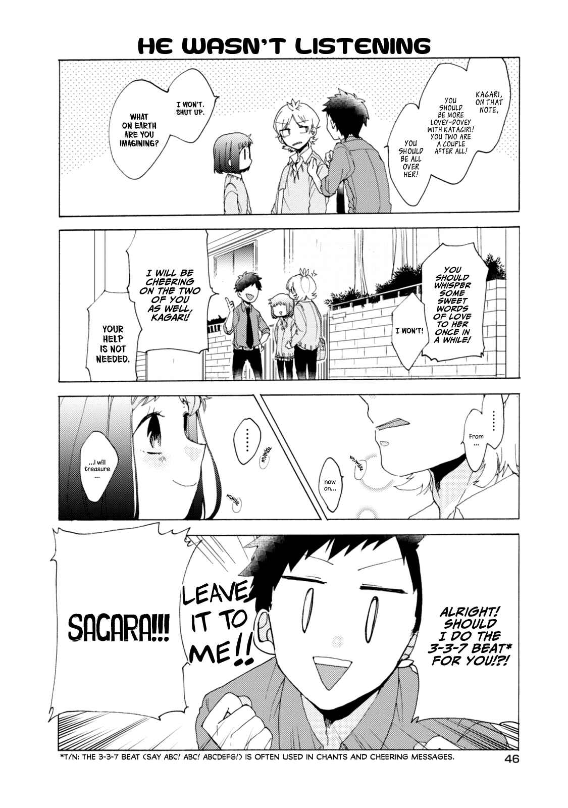 Page 11 Chapter 33 Akkun to Kanojo