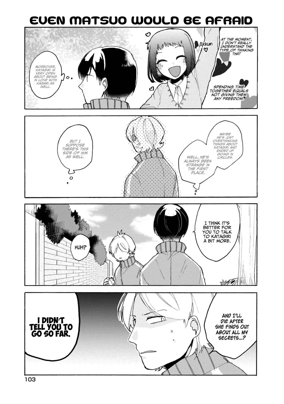 Page 14 Chapter 43 Akkun to Kanojo