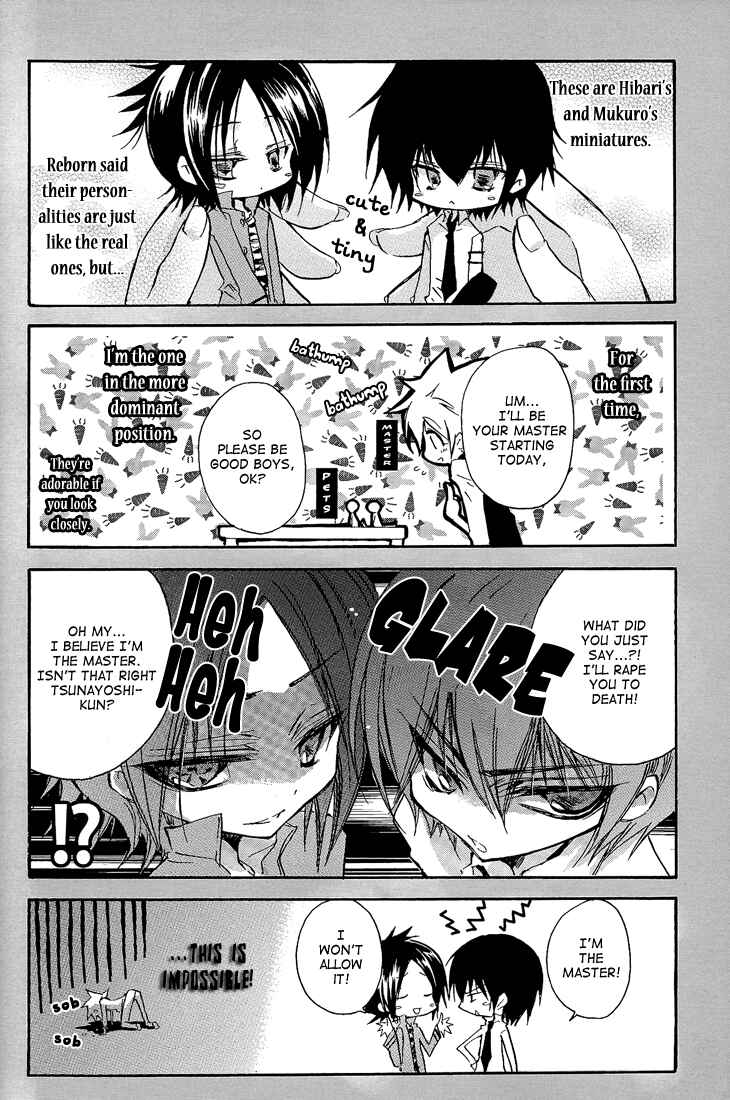 Page 10 Chapter Unknown_8de5 Katekyo Hitman Reborn! - Danna-sama! - Oyatsu no Jikan Desu (Doujinshi)