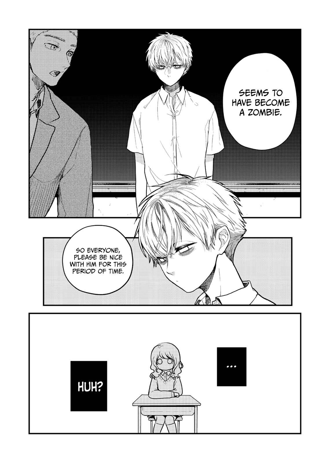 Page 4 Chapter 1 Sato-kun ga shinde kara