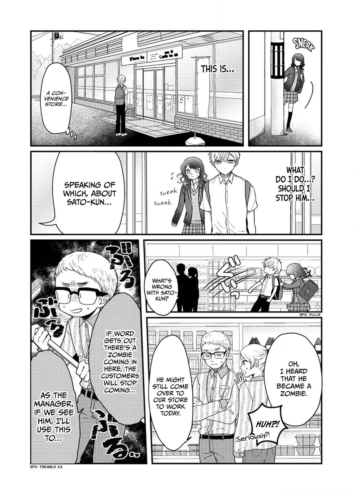 Page 10 Chapter 4 Sato-kun ga shinde kara