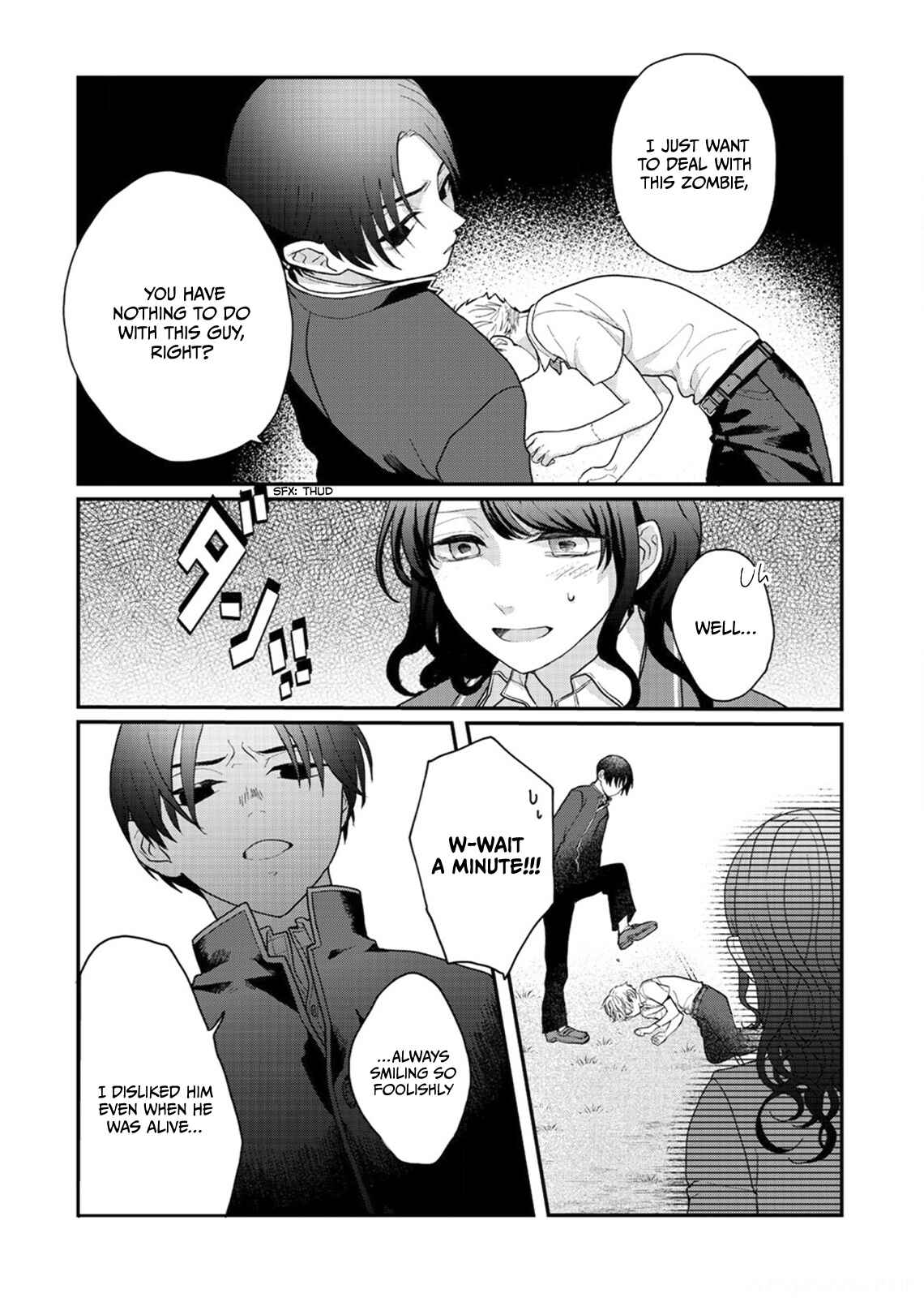 Page 4 Chapter 4 Sato-kun ga shinde kara