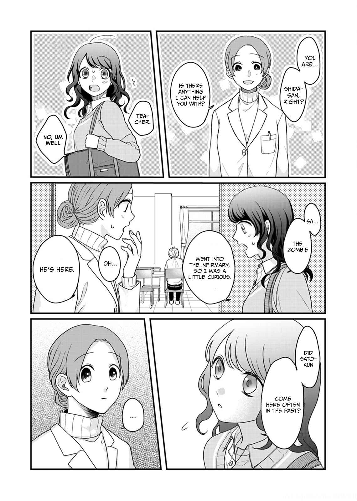 Page 12 Chapter 5 Sato-kun ga shinde kara