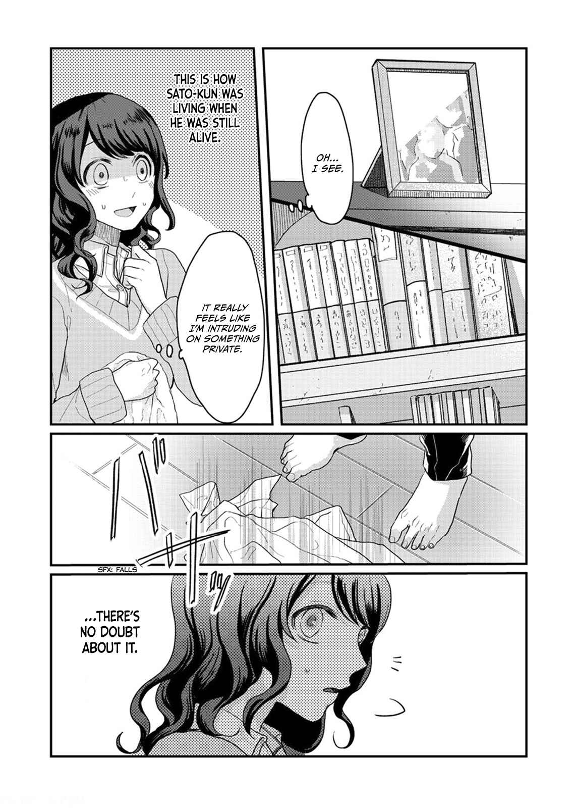 Page 37 Chapter 2 Sato-kun ga shinde kara