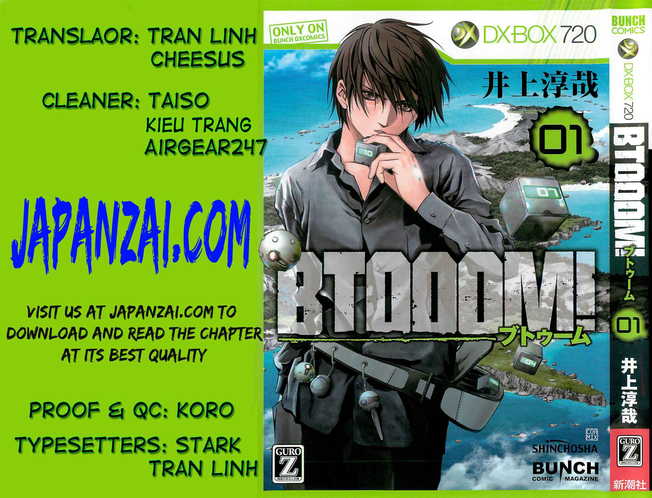 Page 1 Chapter 1 BTOOOM!