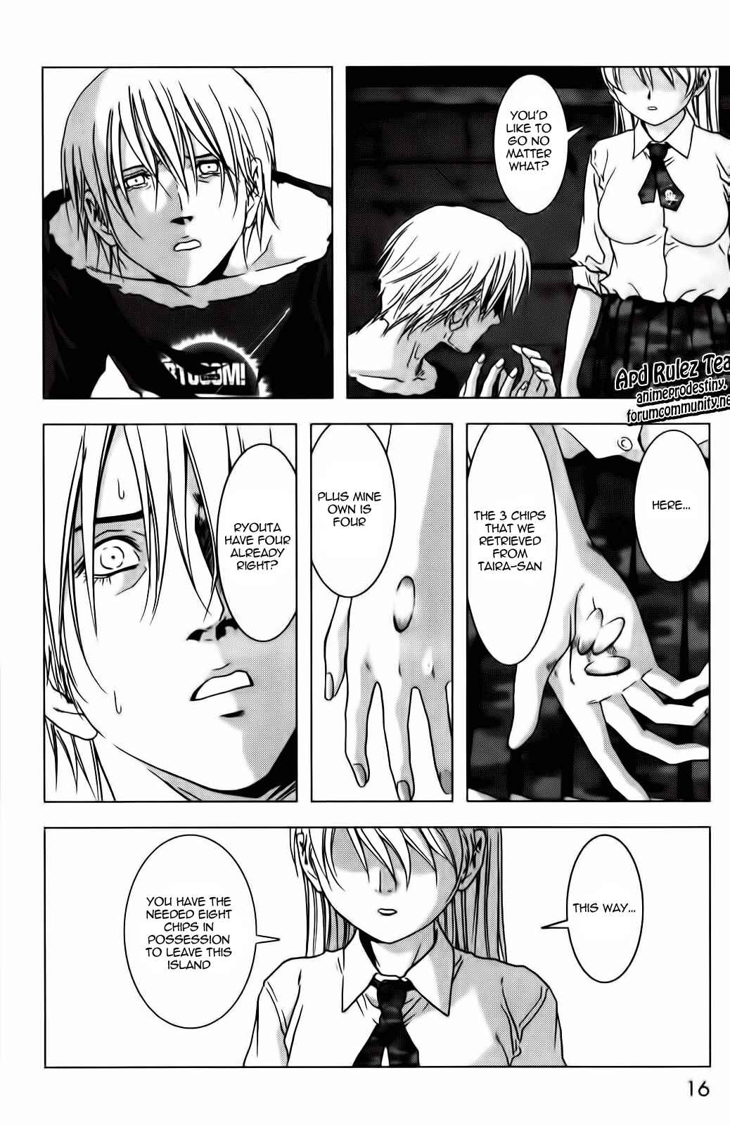 Page 17 Chapter 50 BTOOOM!