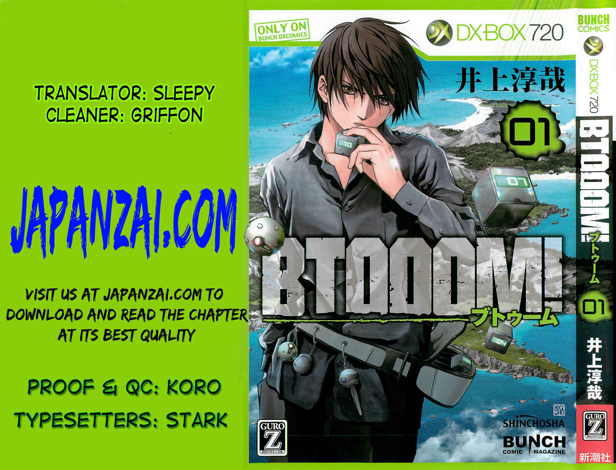 Page 1 Chapter 3 BTOOOM!