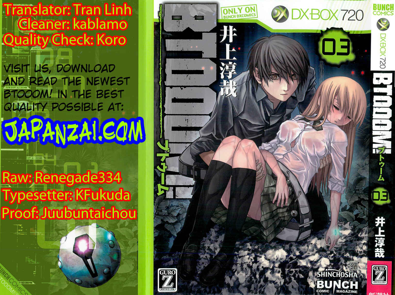 Page 29 Chapter 15 BTOOOM!