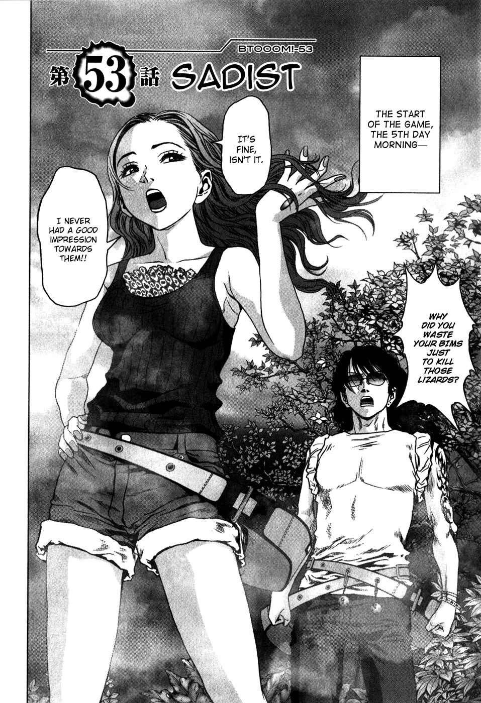 Page 1 Chapter 53 BTOOOM!
