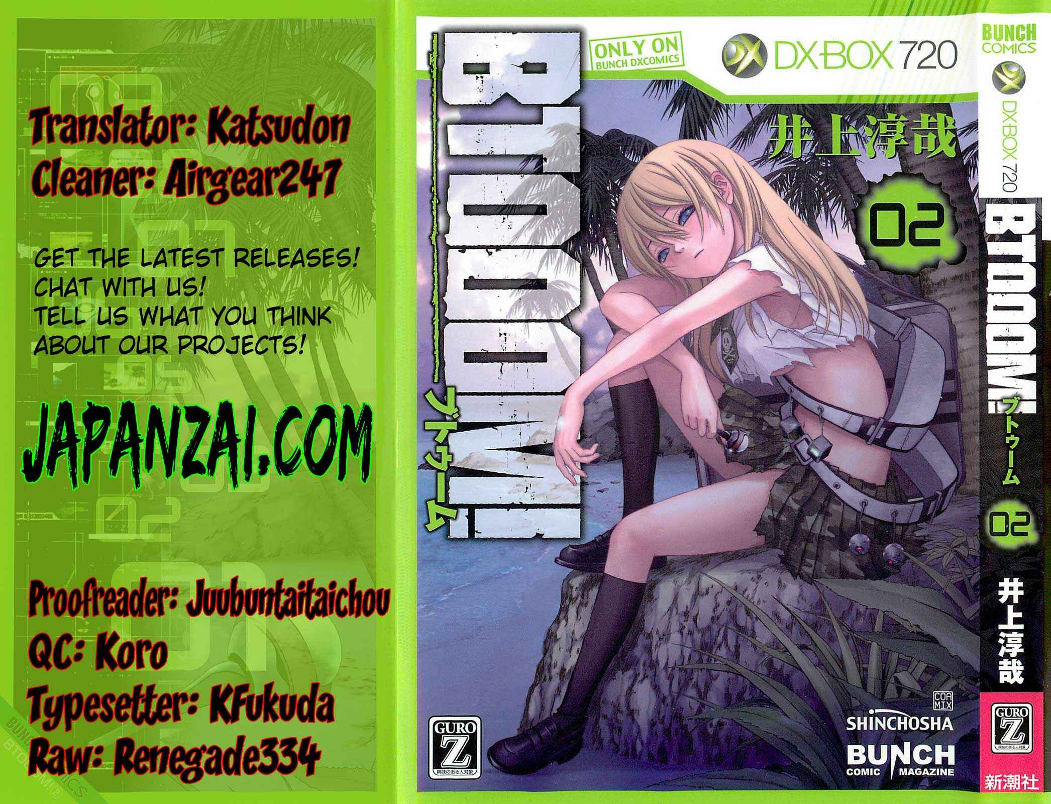 Page 1 Chapter 10 BTOOOM!