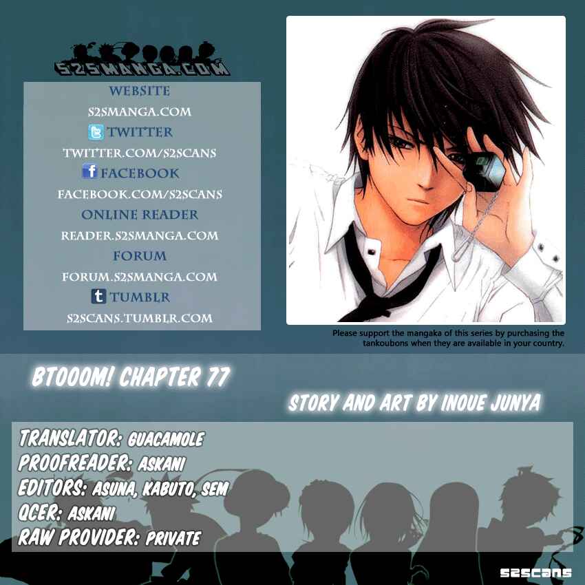 Page 1 Chapter 77 BTOOOM!