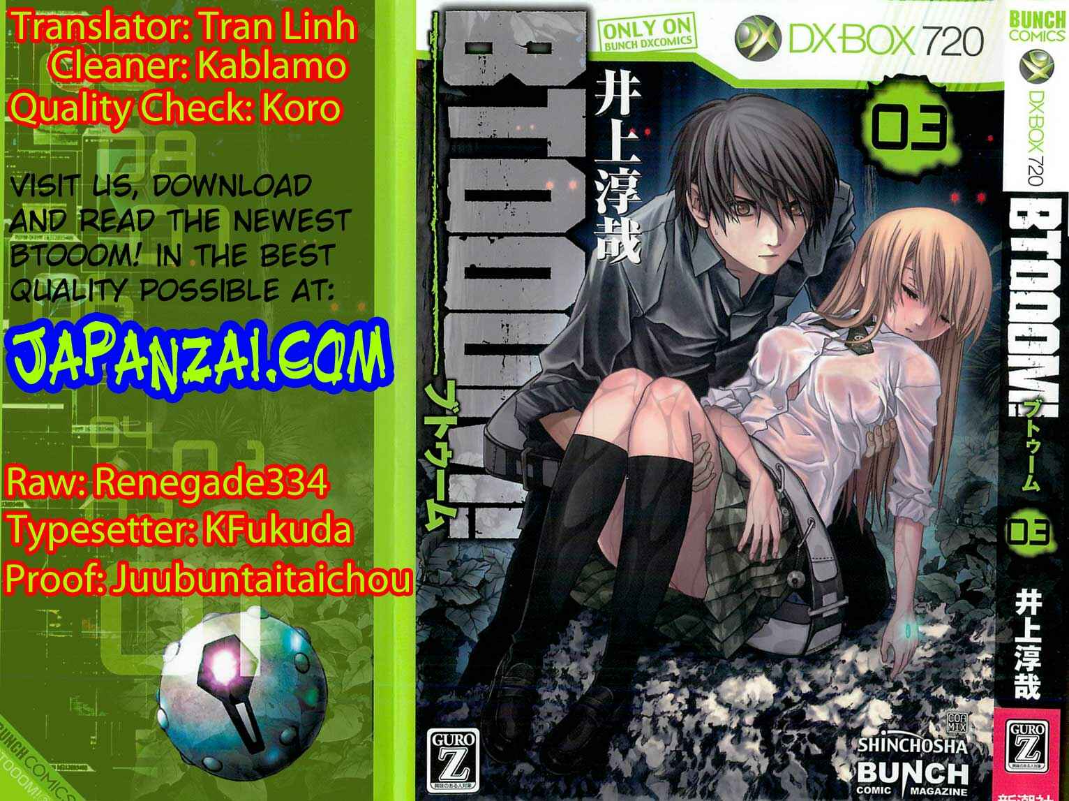 Page 1 Chapter 16 BTOOOM!