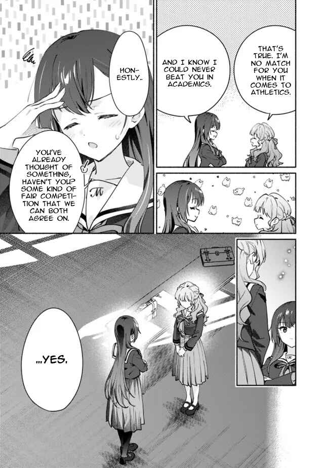 Page 17 Chapter 3 Makemasen kara to Iiharu Kao no Ii Onnanoko wo, Zenryoku de Kuppuku Saseru Yuri no Ohanashi