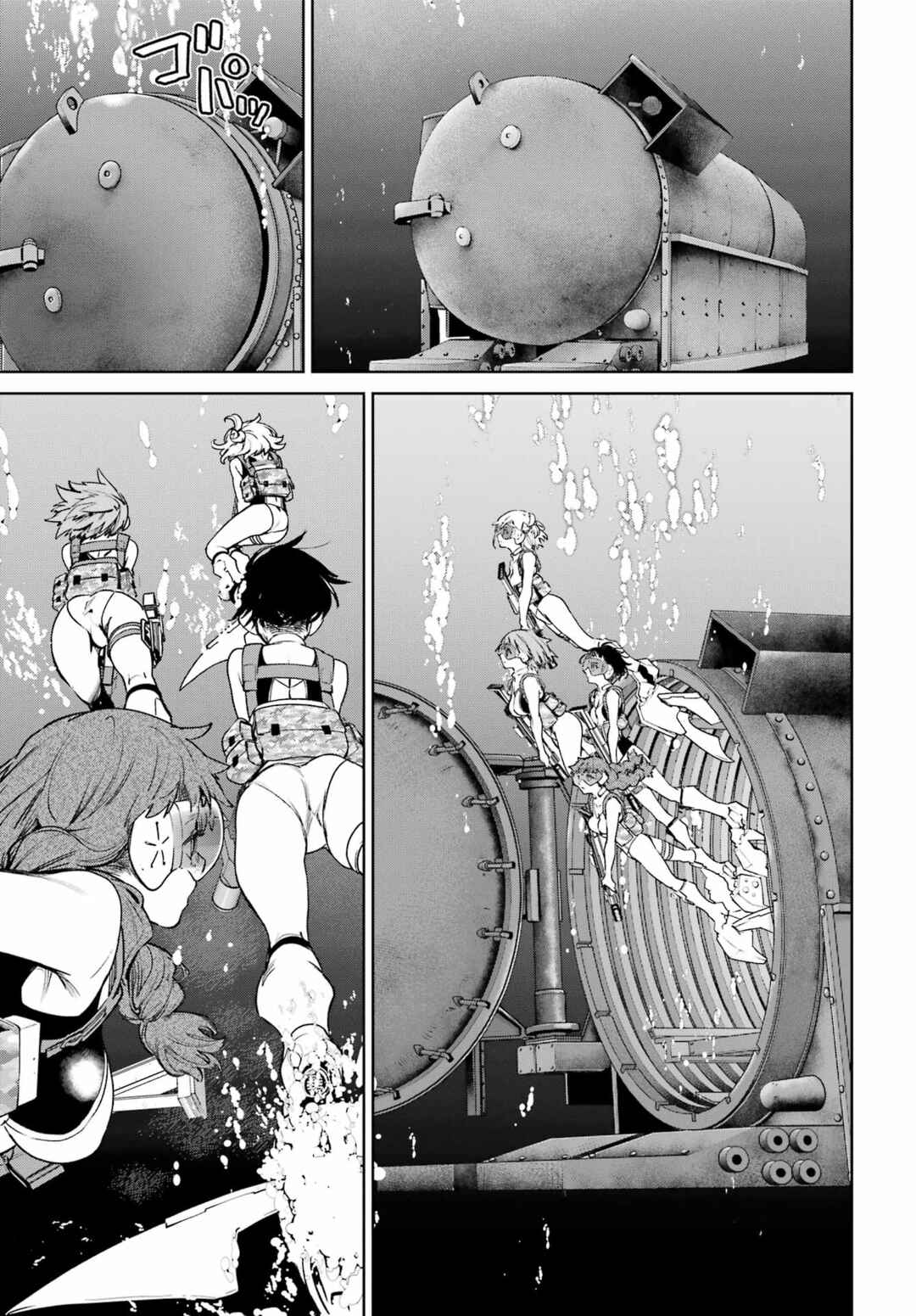 Page 8 Chapter 4 Gakuen Sensuikan-tai: Mermaid Girls