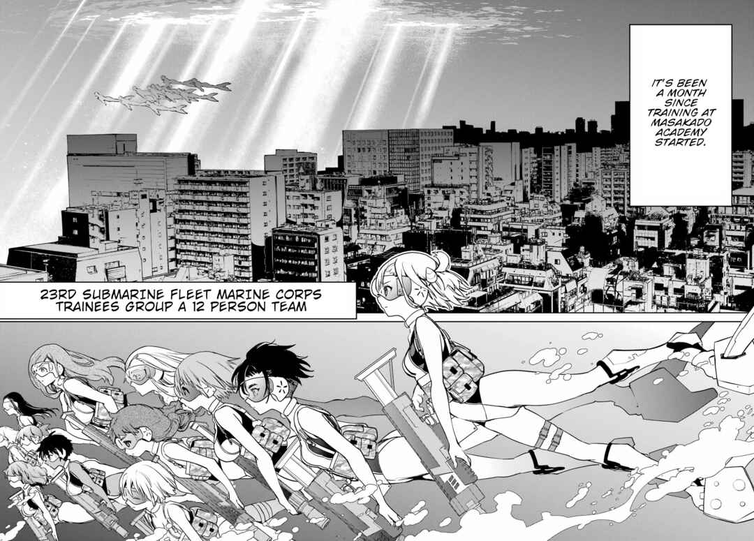 Page 7 Chapter 3 Gakuen Sensuikan-tai: Mermaid Girls