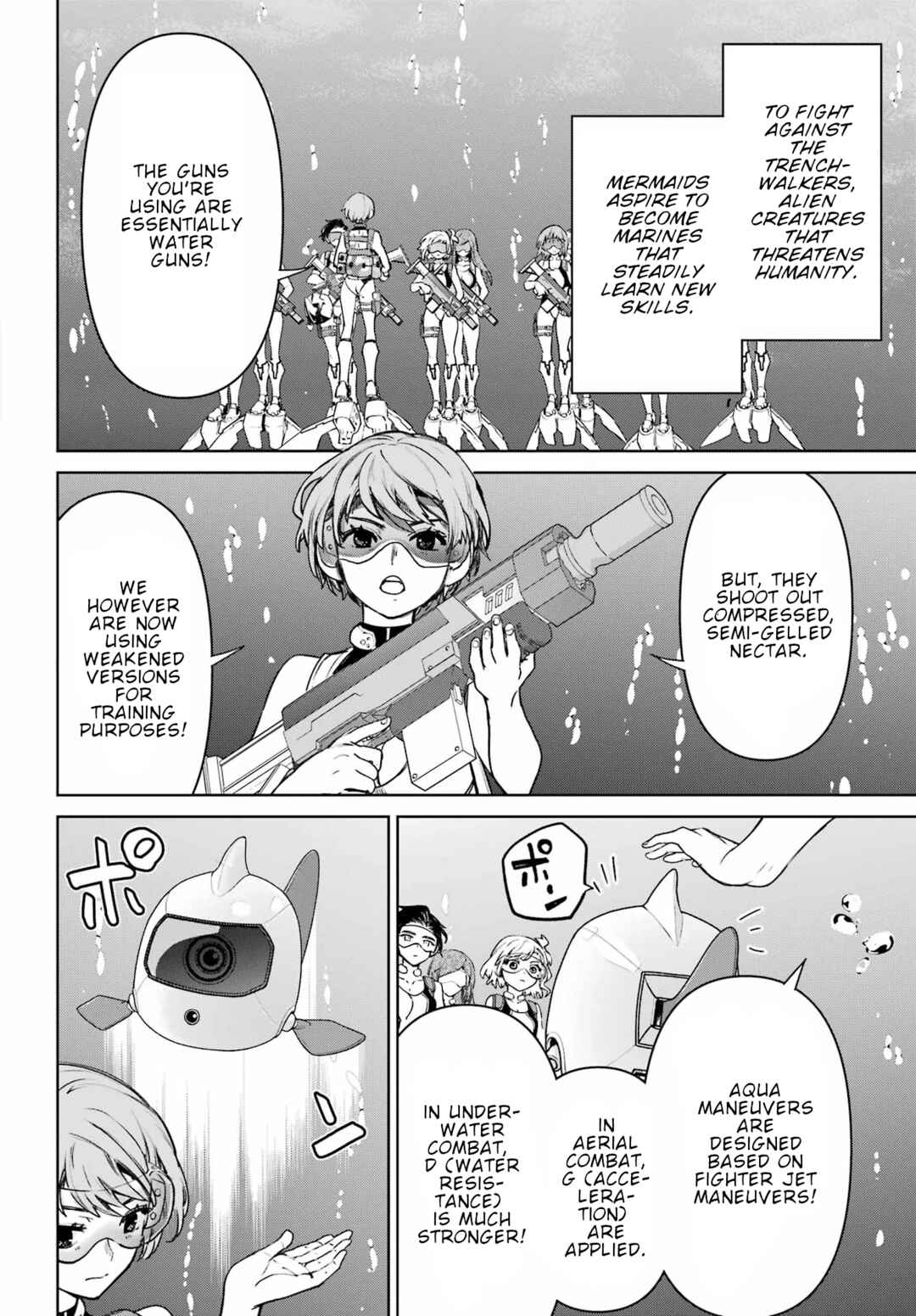 Page 8 Chapter 3 Gakuen Sensuikan-tai: Mermaid Girls