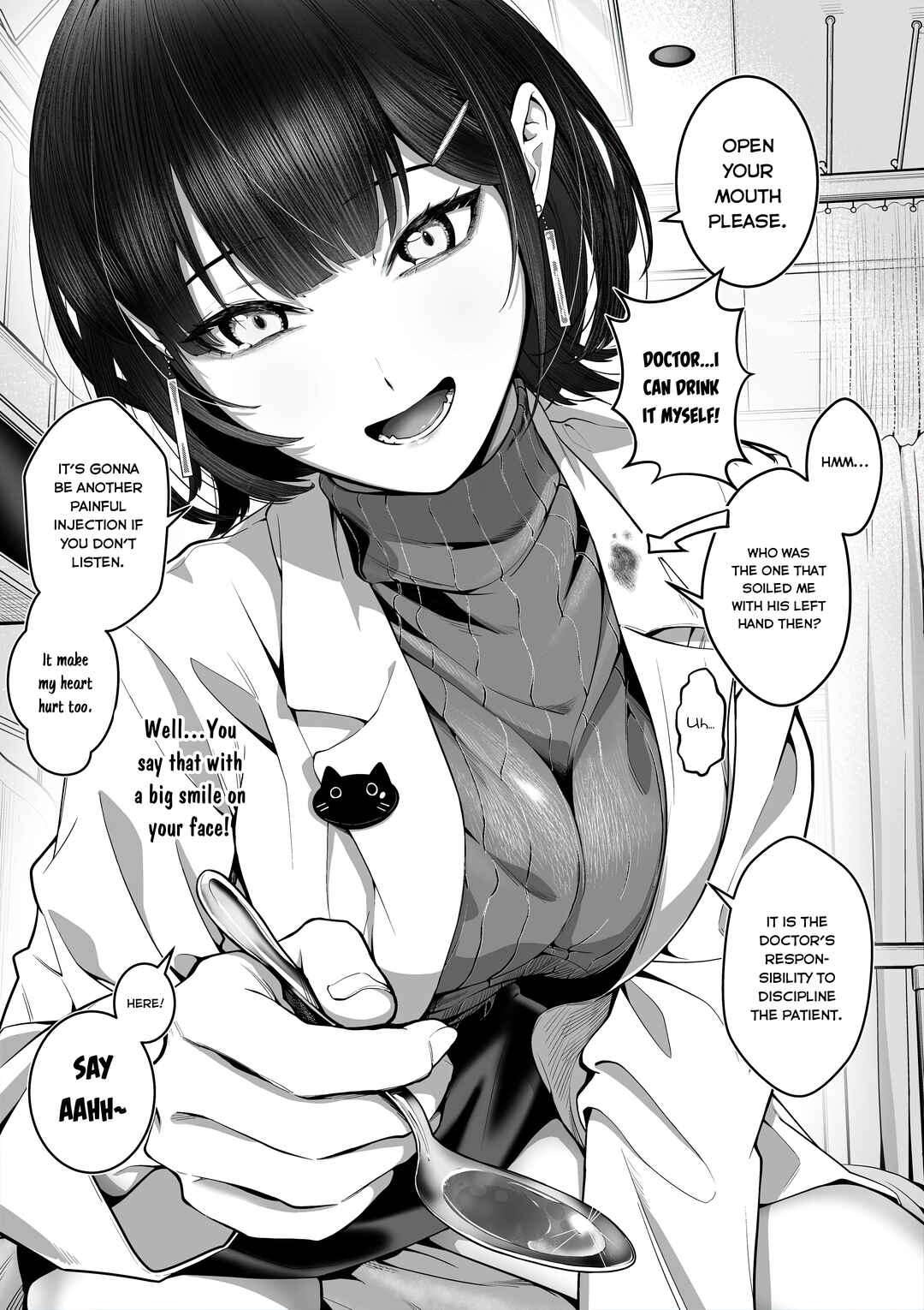 Page 1 Chapter 1 After Getting Injured, This Female Doctor Cared for Me Strangely