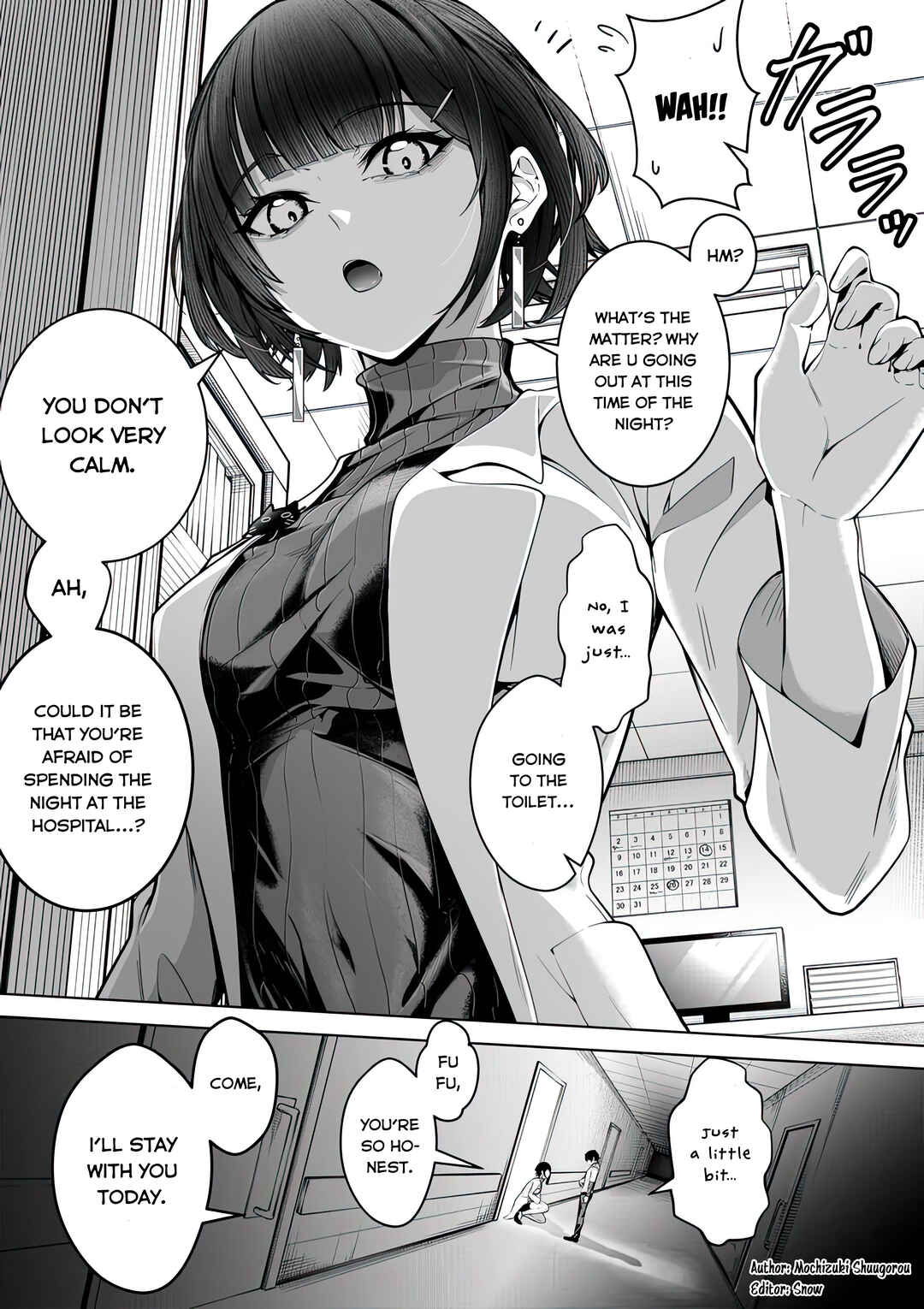 Page 1 Chapter 2 After Getting Injured, This Female Doctor Cared for Me Strangely