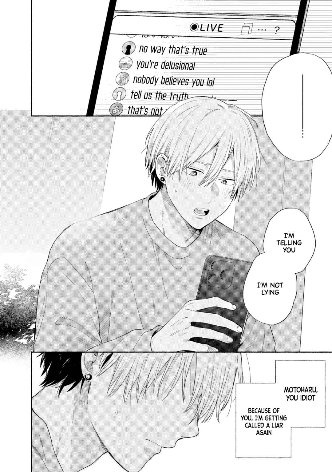 Page 8 Chapter 5 [Kamikai] Ikemen Haishinsha ni Ria Totsu Shitemita
