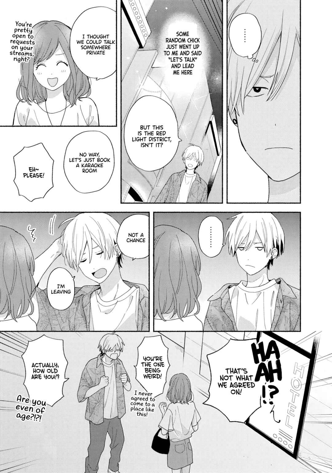 Page 5 Chapter 4 [Kamikai] Ikemen Haishinsha ni Ria Totsu Shitemita