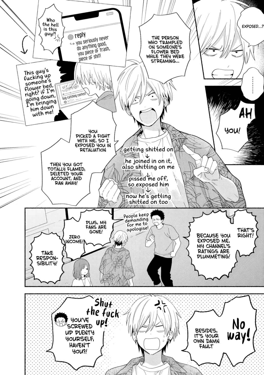 Page 8 Chapter 4 [Kamikai] Ikemen Haishinsha ni Ria Totsu Shitemita