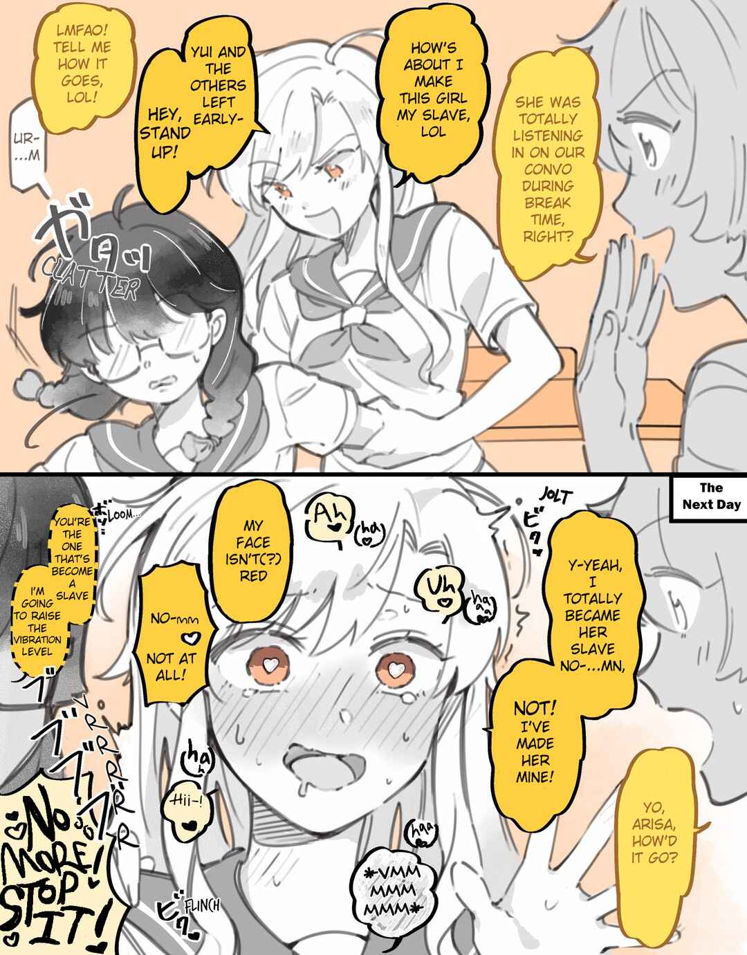 Page 1 Chapter 3 Yuri between a Masochist and a Sadist Whos Bad with Just Words
