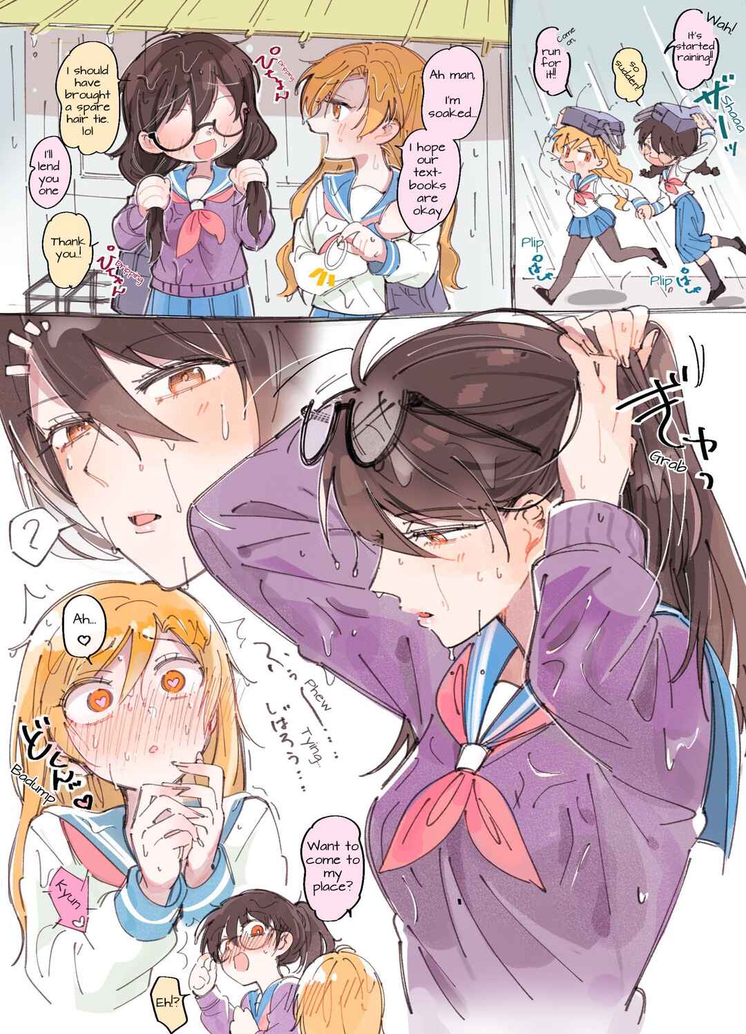 Page 1 Chapter 12 Yuri between a Masochist and a Sadist Whos Bad with Just Words