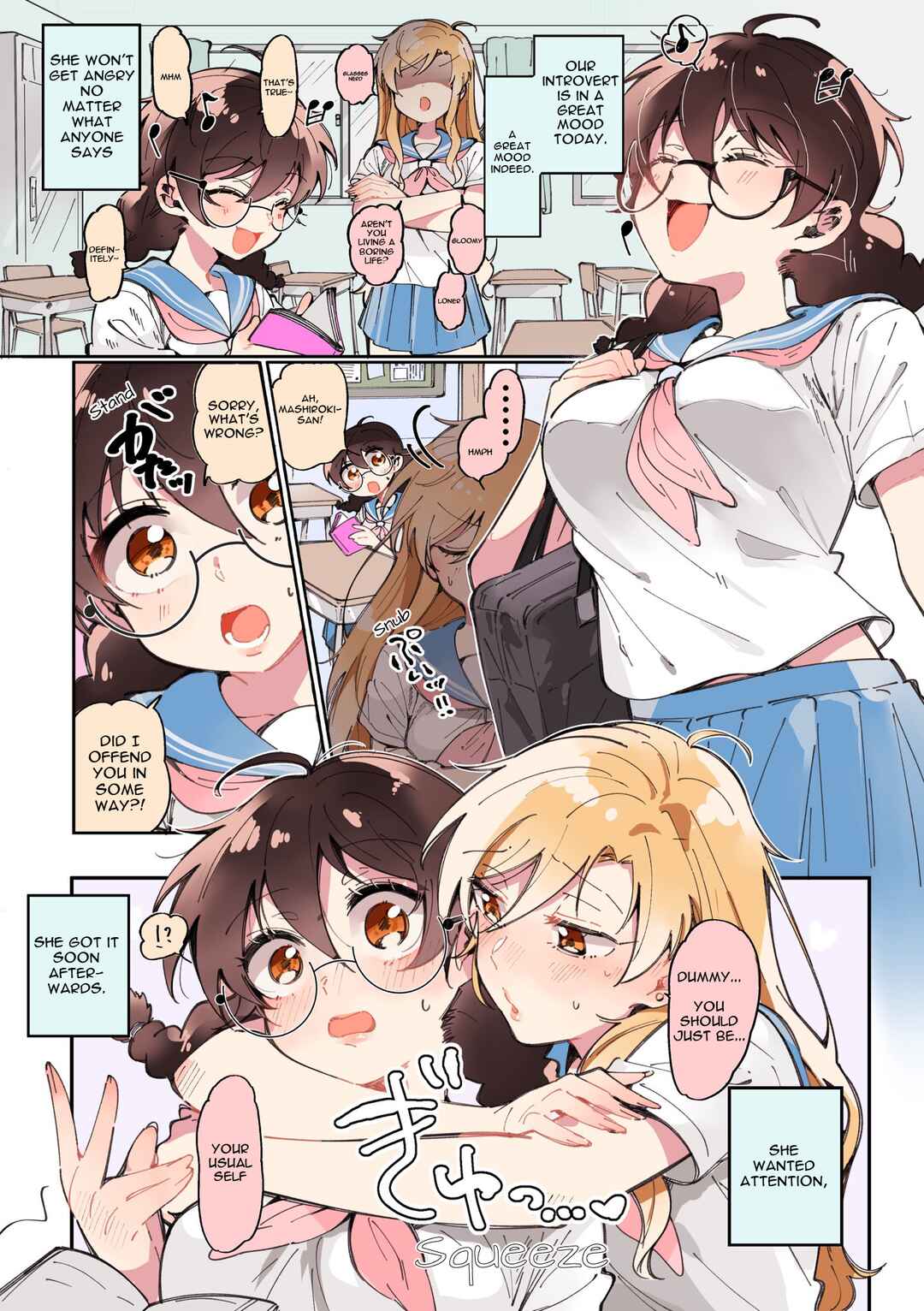Page 1 Chapter 16 Yuri between a Masochist and a Sadist Whos Bad with Just Words