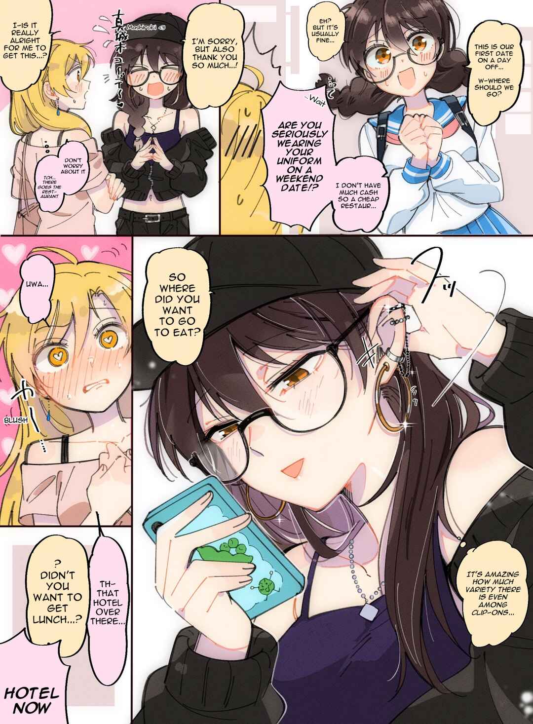 Page 1 Chapter 13 Yuri between a Masochist and a Sadist Whos Bad with Just Words