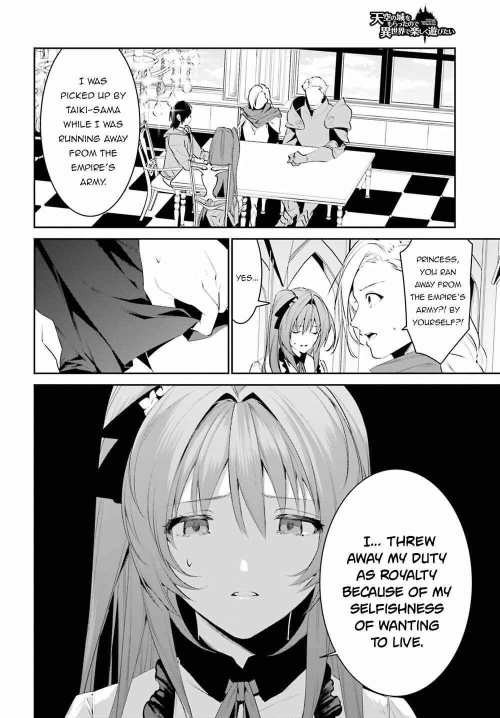 Page 18 Chapter 10 Tenkuu no Shiro o Moratta no de Isekai de Tanoshiku Asobitai