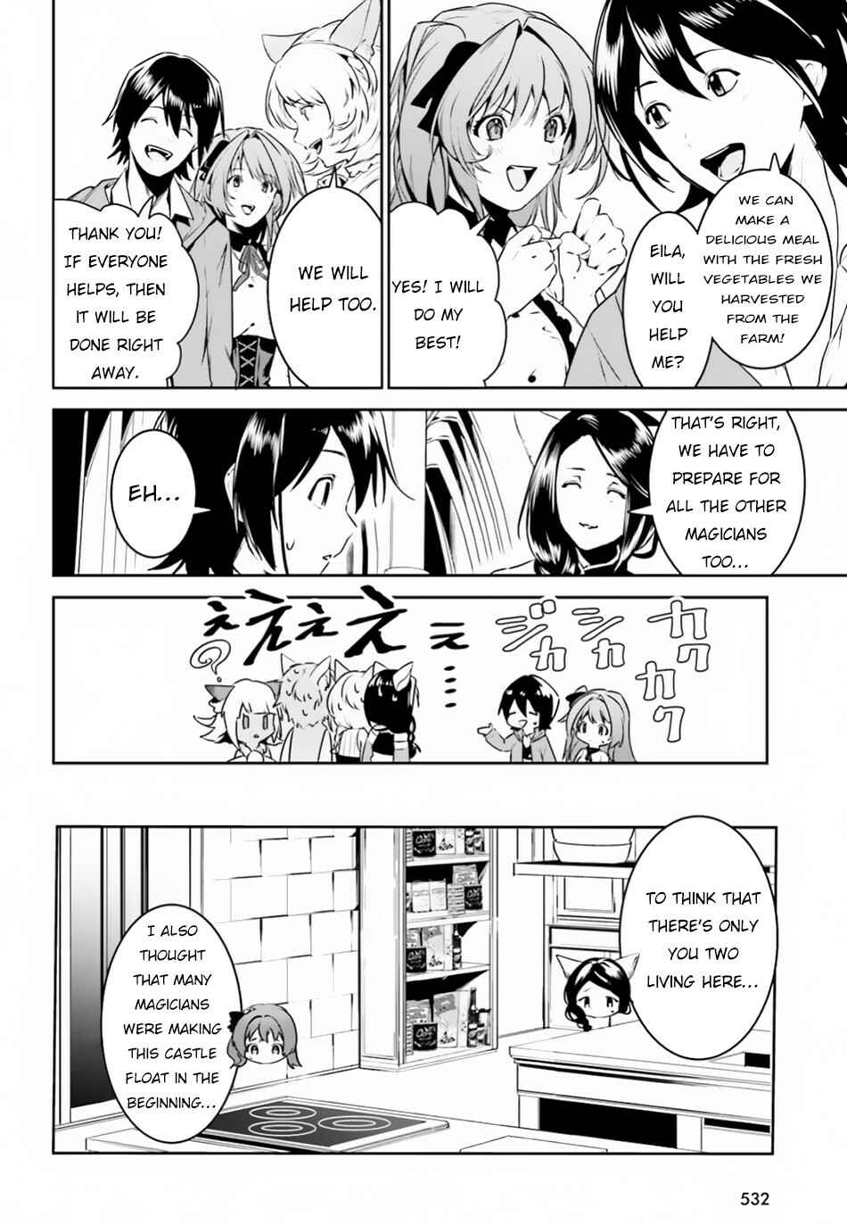Page 13 Chapter 4 Tenkuu no Shiro o Moratta no de Isekai de Tanoshiku Asobitai