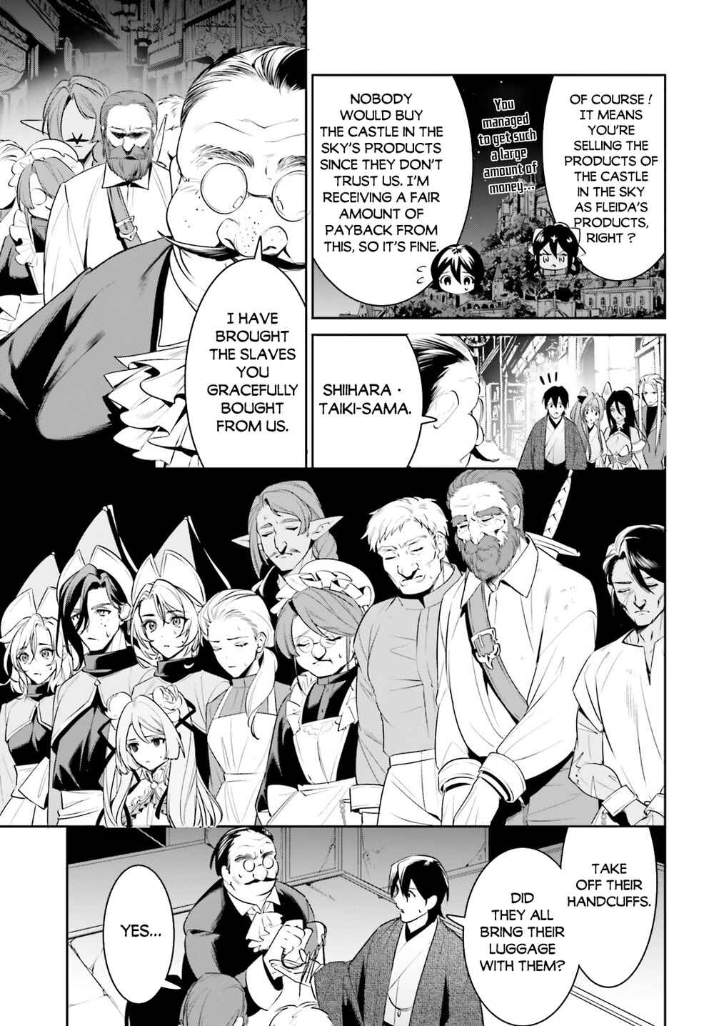 Page 11 Chapter 35 Tenkuu no Shiro o Moratta no de Isekai de Tanoshiku Asobitai