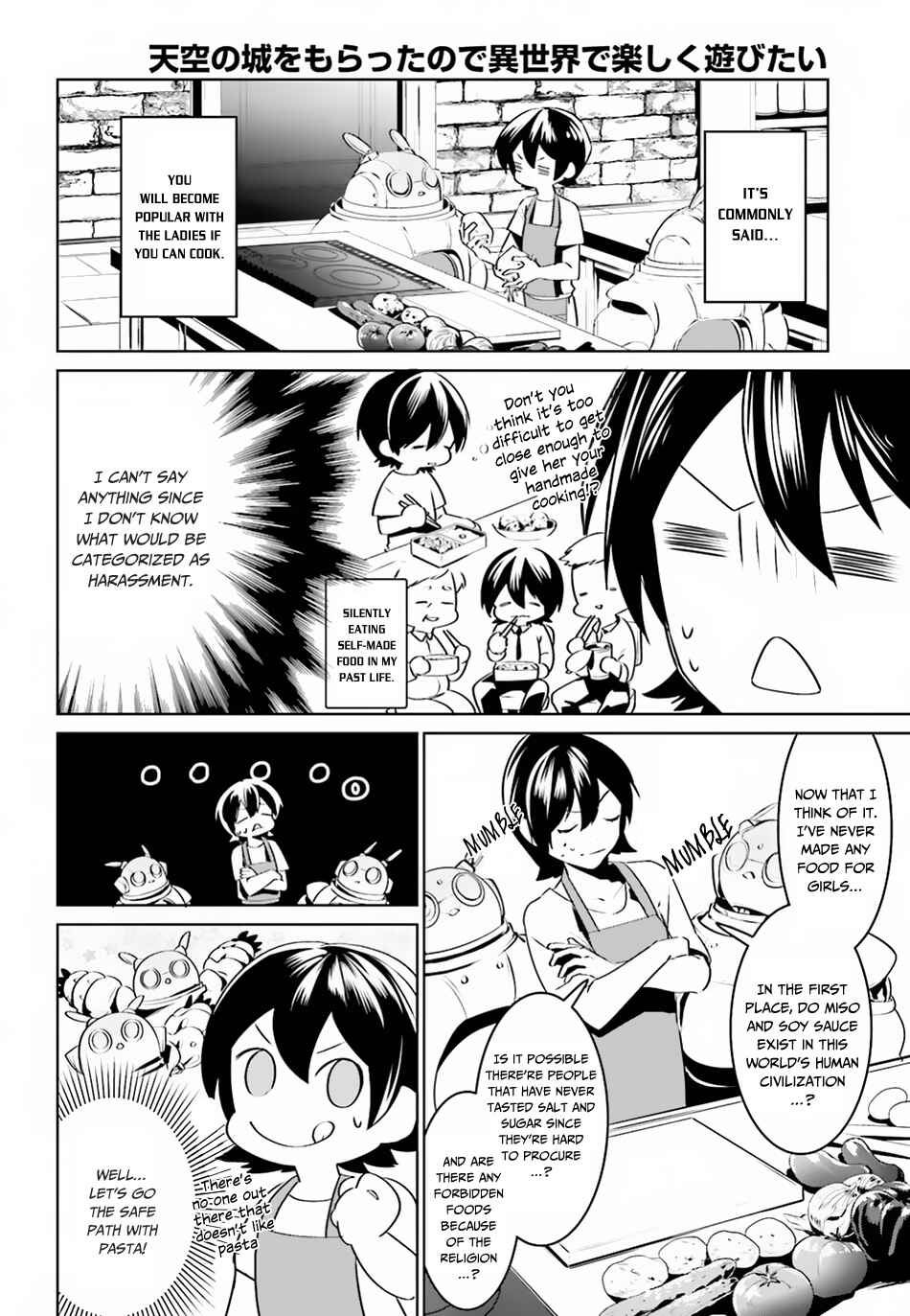 Page 11 Chapter 2 Tenkuu no Shiro o Moratta no de Isekai de Tanoshiku Asobitai
