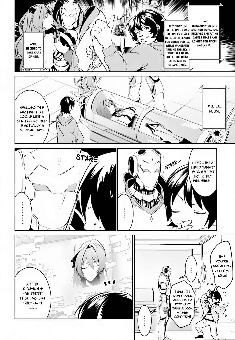 Page 3 Chapter 2 Tenkuu no Shiro o Moratta no de Isekai de Tanoshiku Asobitai
