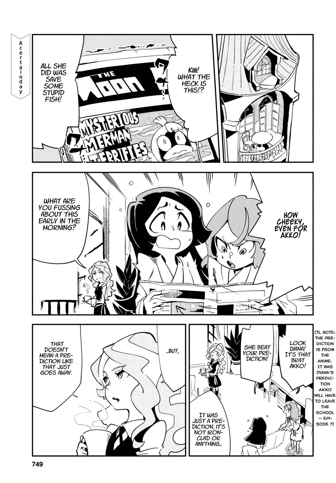 Page 1 Chapter 11 Little Witch Academia