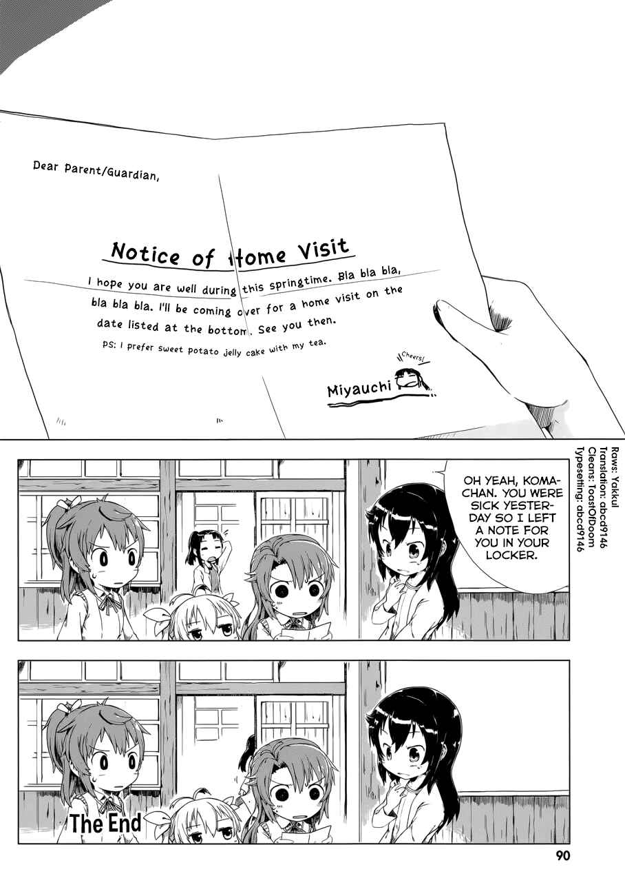 Page 6 Chapter 11 Non Non Biyori Official Anthology
