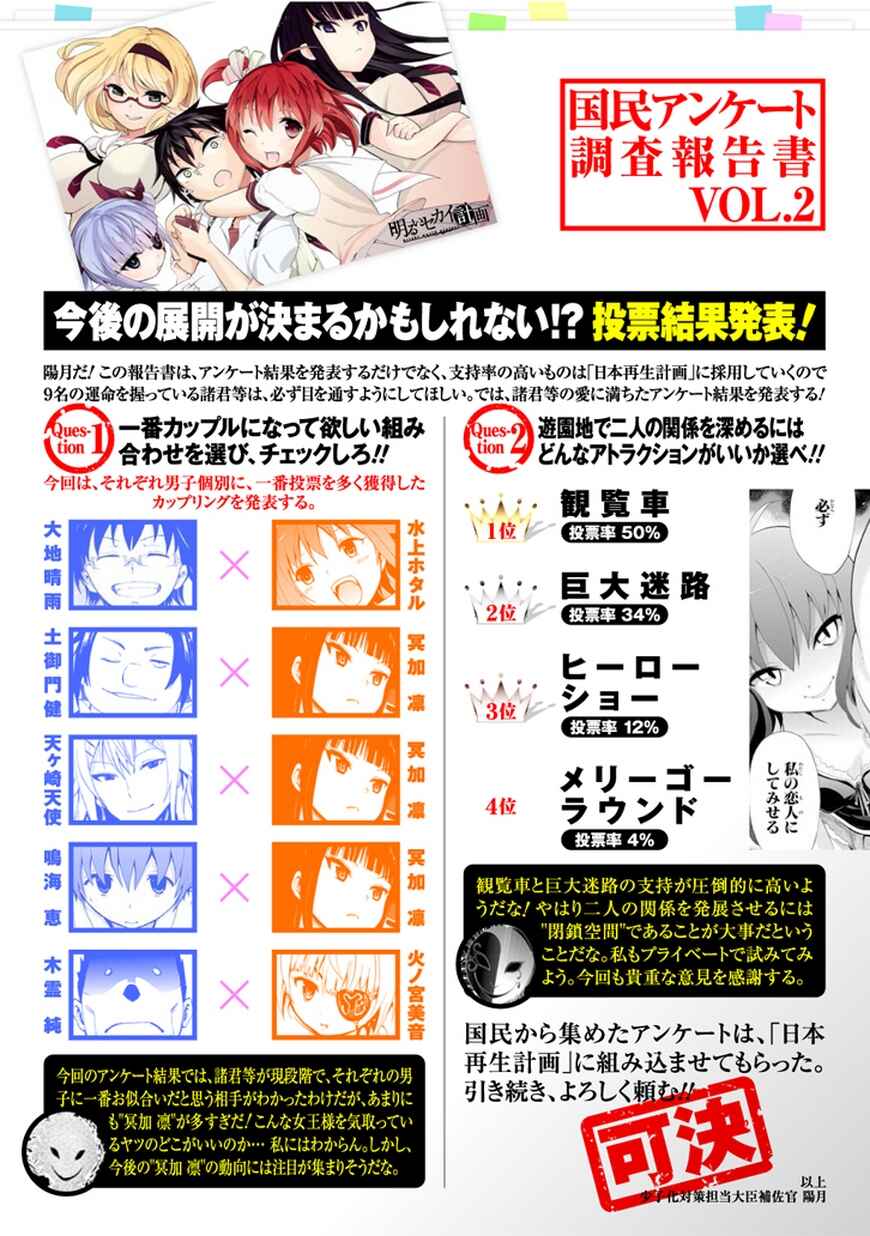 Page 1 Chapter 3 Akarui Sekai Keikaku